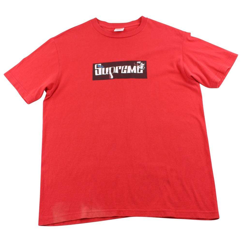 Supreme Joe Cool Box logo Tee Red - SaruGeneral