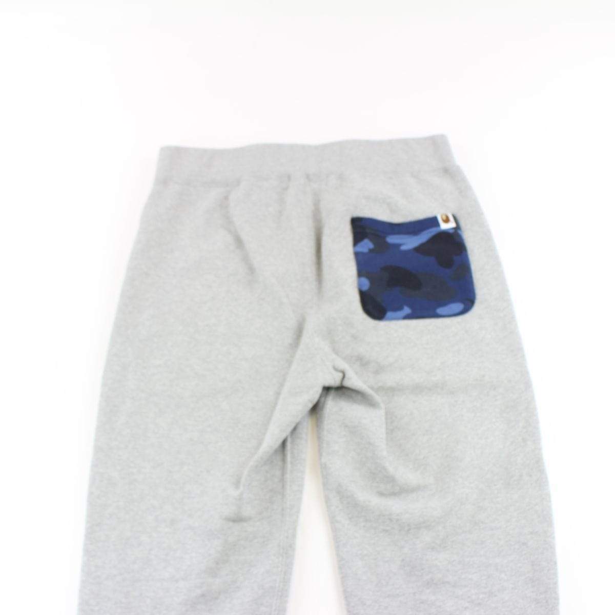 Bape Black Shark Face Joggers Grey - SaruGeneral