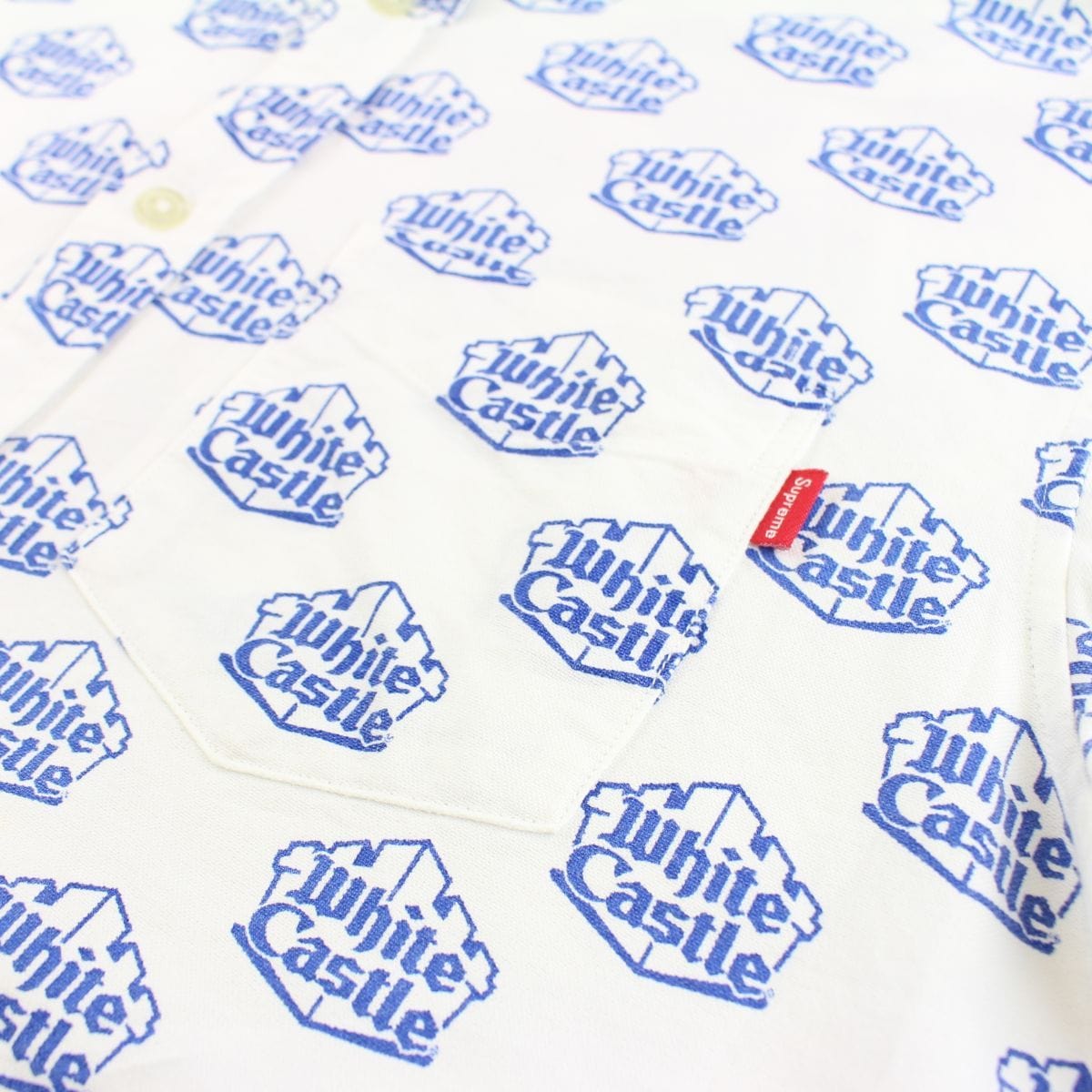supreme white castle shirt white 2015 - SaruGeneral