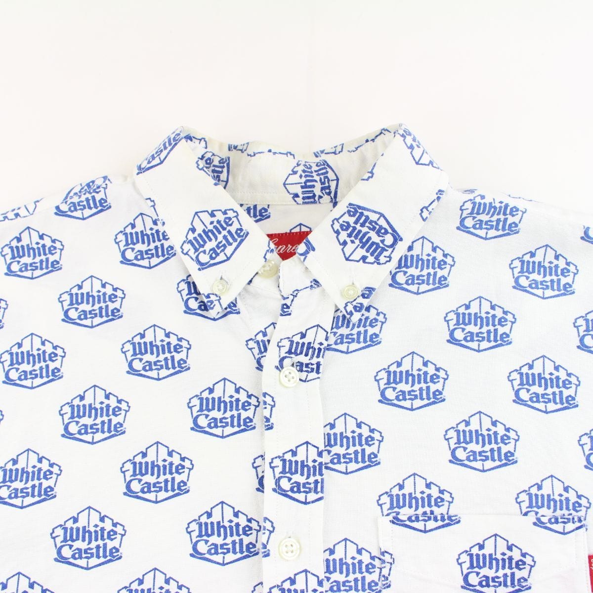 supreme white castle shirt white 2015 - SaruGeneral