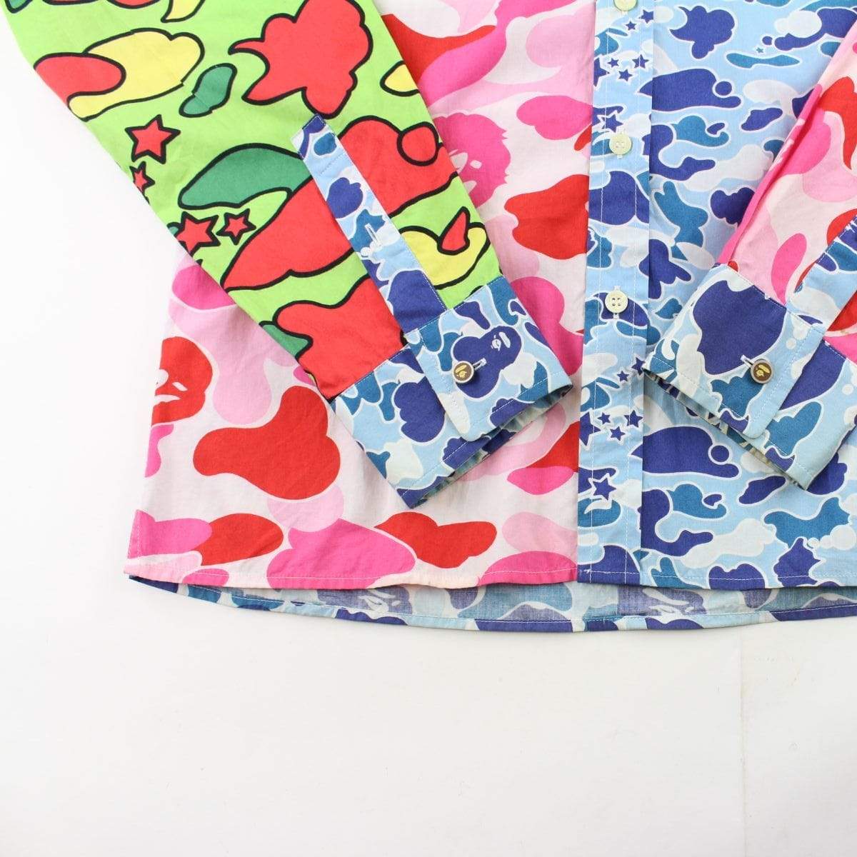 Bape Multi Camo LS Shirt - SaruGeneral