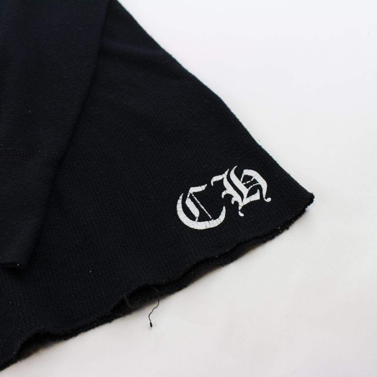 chrome hearts side logo waffle ls black - SaruGeneral