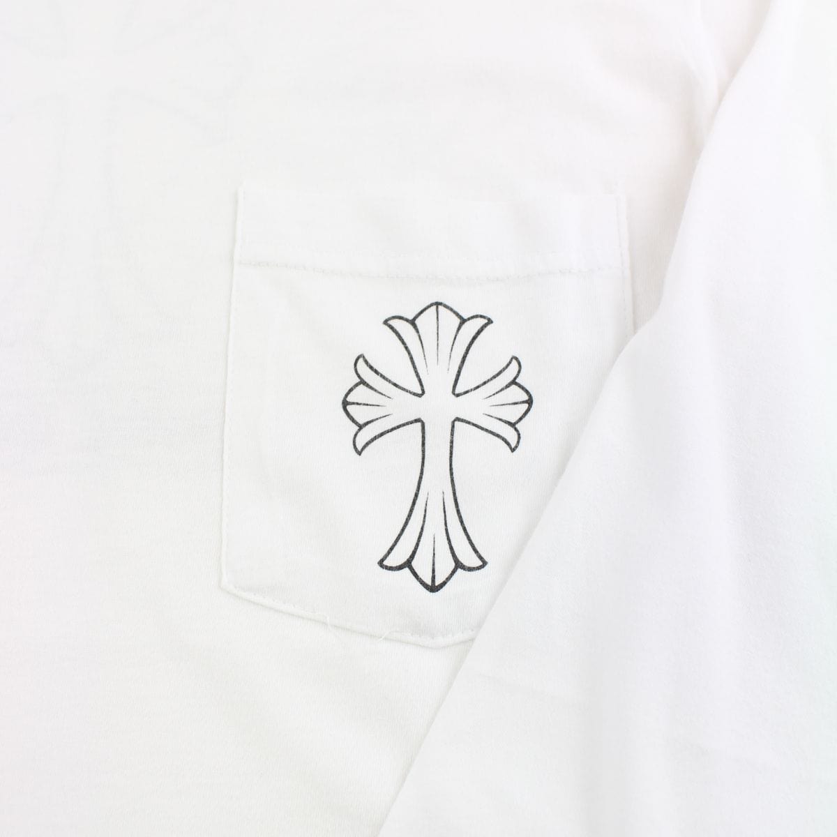 Chrome Hearts Crosses Ls White - SaruGeneral