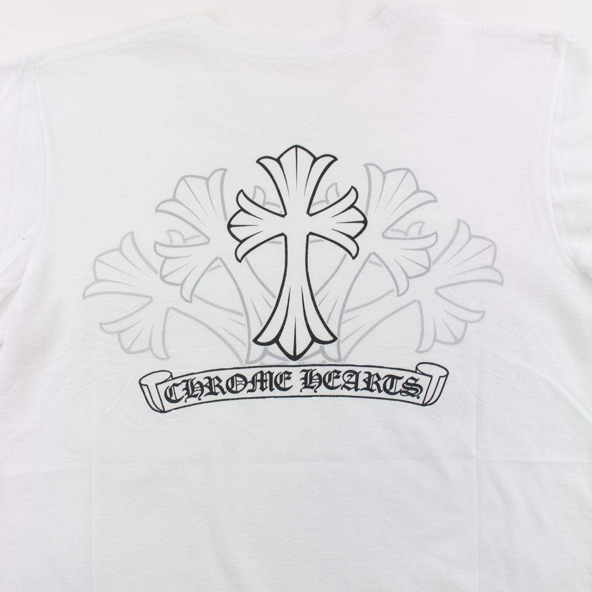 Chrome Hearts Crosses Ls White - SaruGeneral