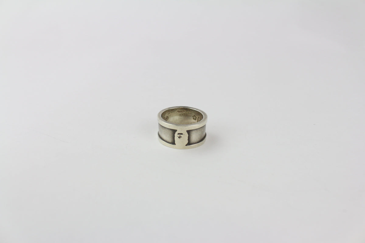 bape small big ape logo ring - SaruGeneral