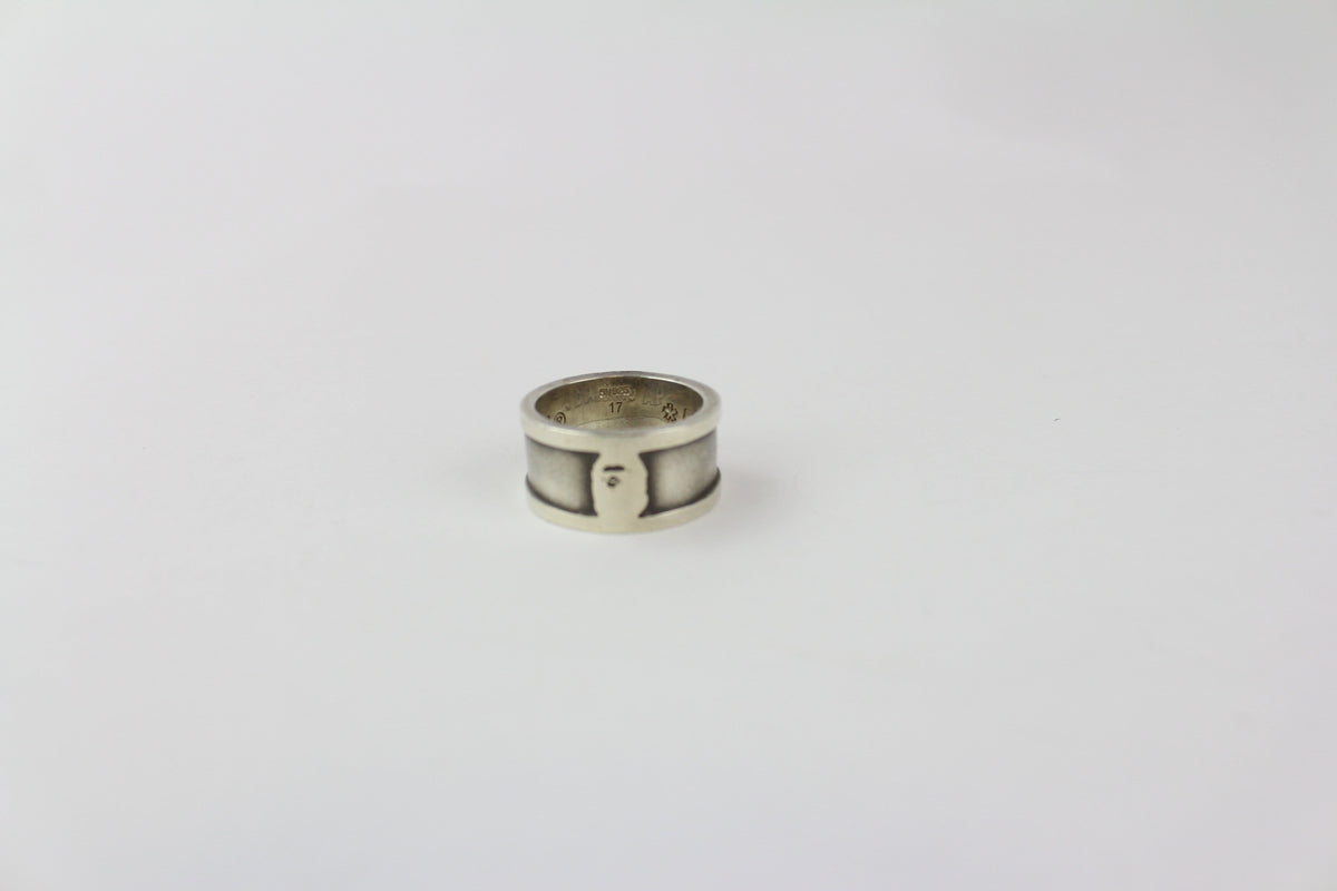 bape small big ape logo ring - SaruGeneral
