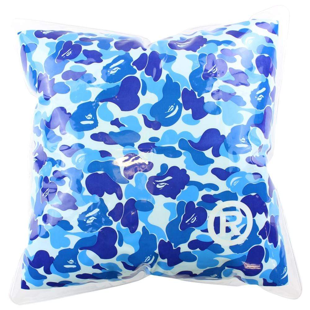 Bape Inflatable Blue Camo Pillow - SaruGeneral