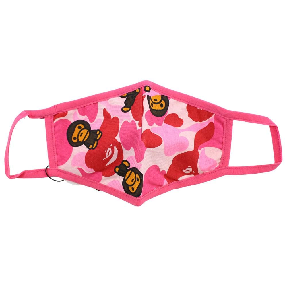 Bape Baby Milo Pink Camo Facemask - SaruGeneral