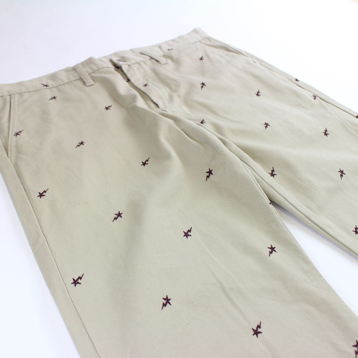 Bape Allover Bapesta Trousers Tan - SaruGeneral