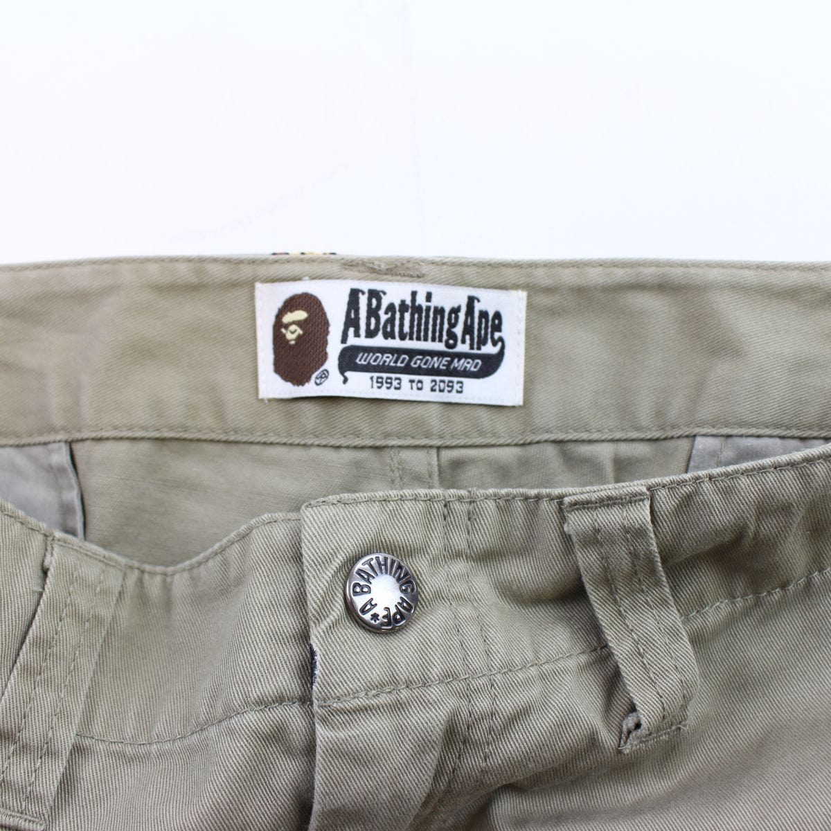 Bape Baby Milo Allover Shorts Tan - SaruGeneral