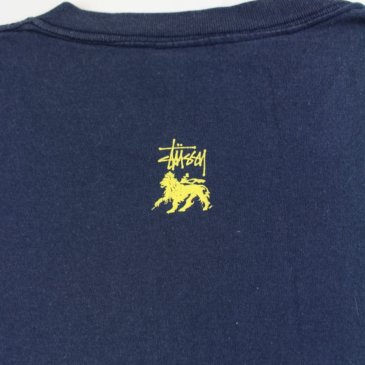 stussy rootz rockin rydimz tee black - SaruGeneral