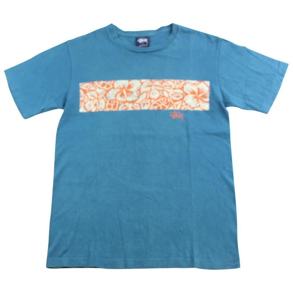 stussy flowers tee blue - SaruGeneral