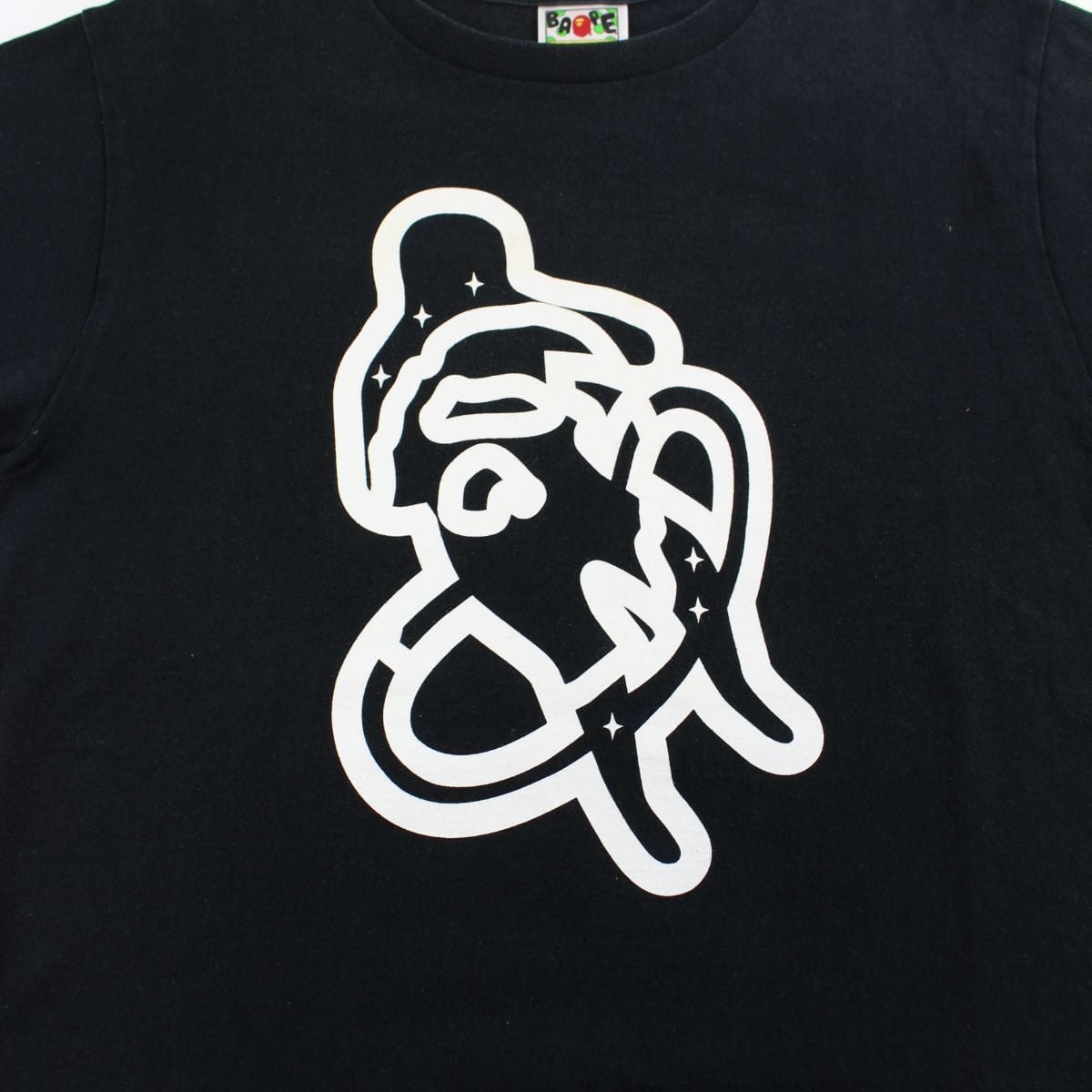 Bape x Billionare Boys Club Logo Tee Black - SaruGeneral