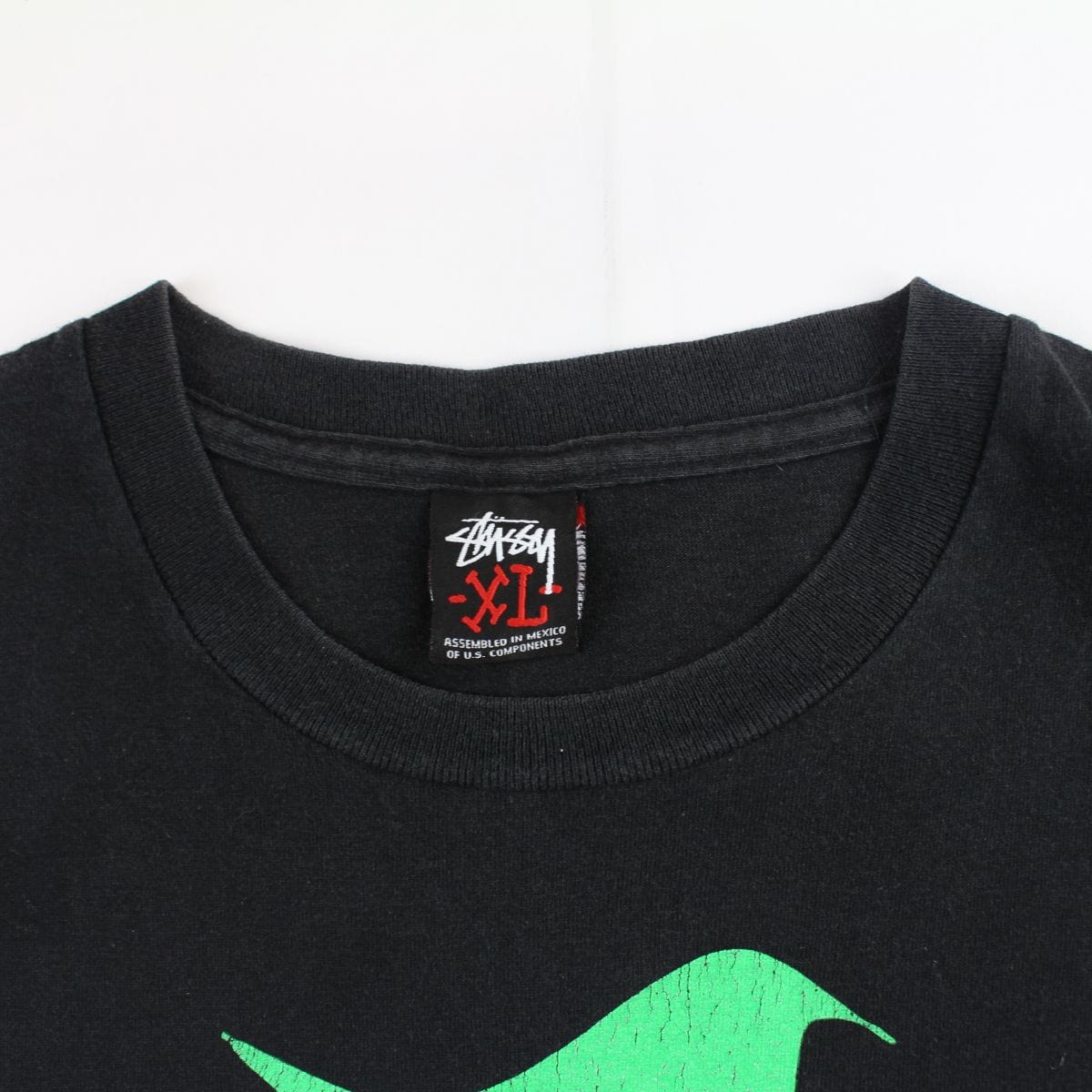 stussy birds double S logo tee black - SaruGeneral