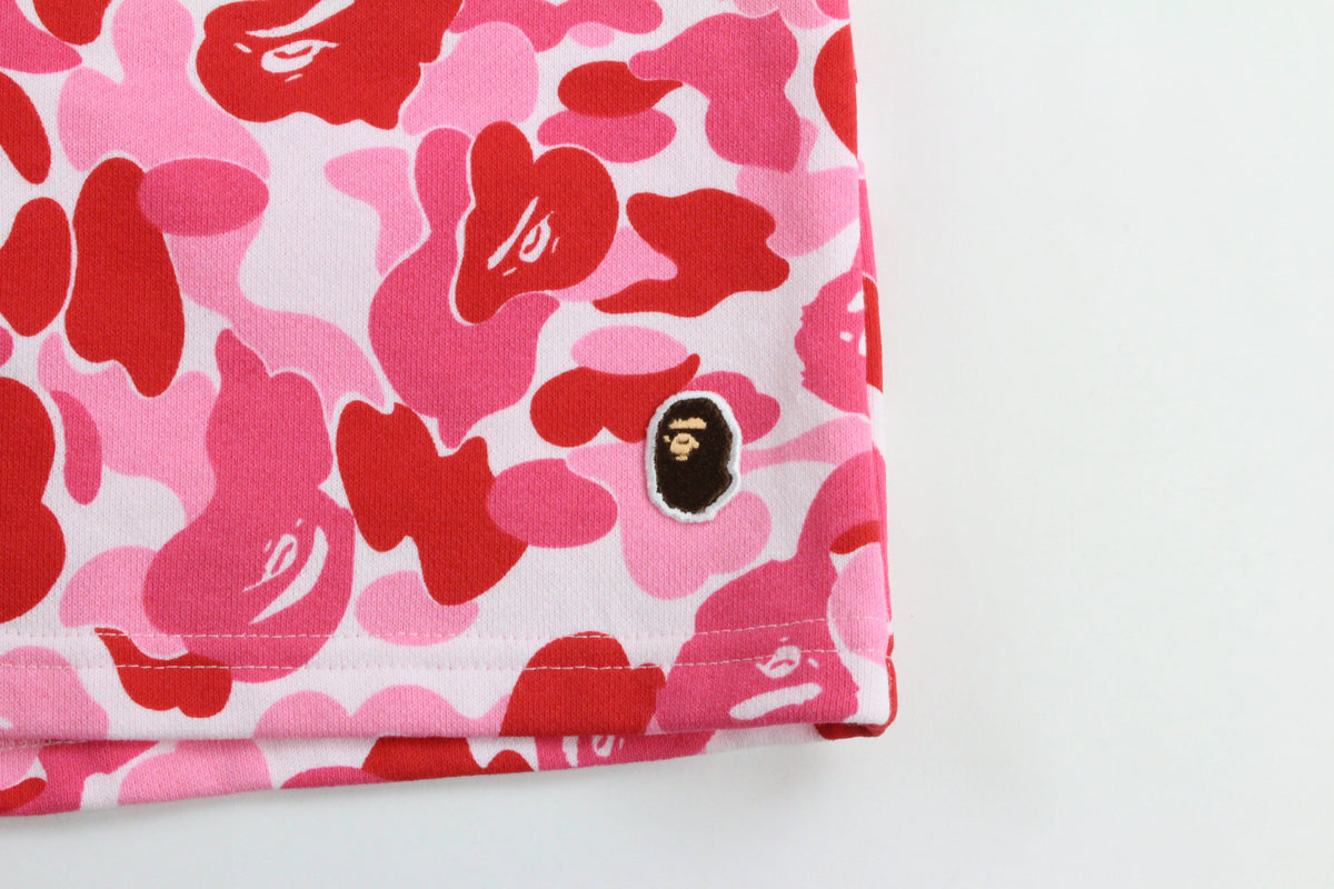 Bape ABC Pink Camo Shorts - SaruGeneral