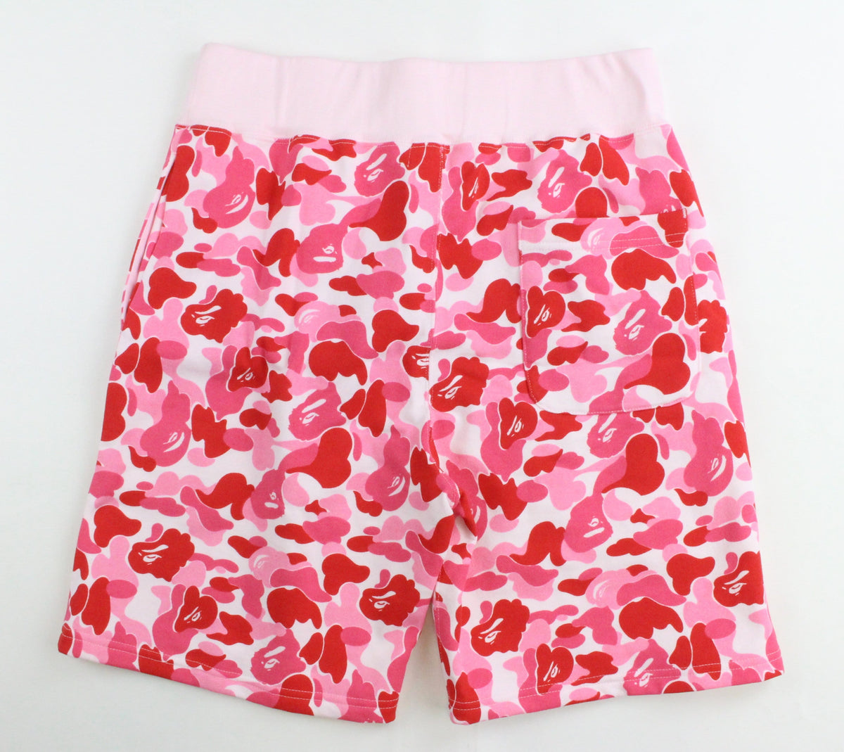 Bape ABC Pink Camo Shorts - SaruGeneral