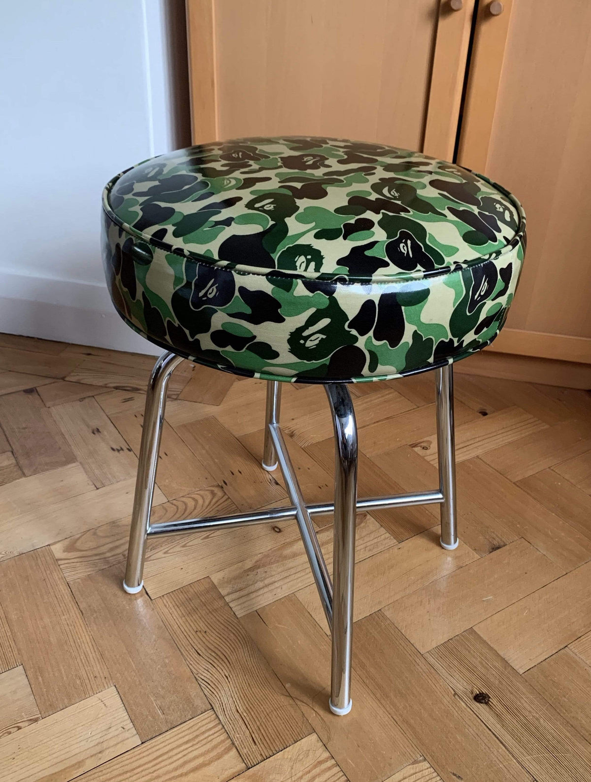 Bape ABC Green Camo Stools (Set of two) - SaruGeneral