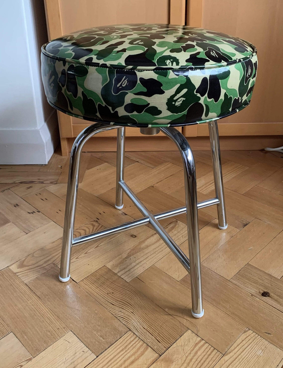 Bape ABC Green Camo Stools (Set of two) - SaruGeneral
