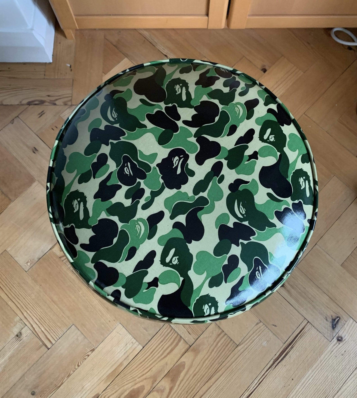 Bape ABC Green Camo Stools (Set of two) - SaruGeneral