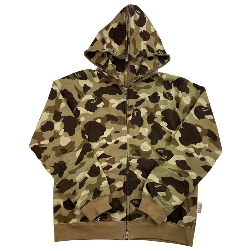 Bape Desert Camo Full Zip Hoodie - SaruGeneral