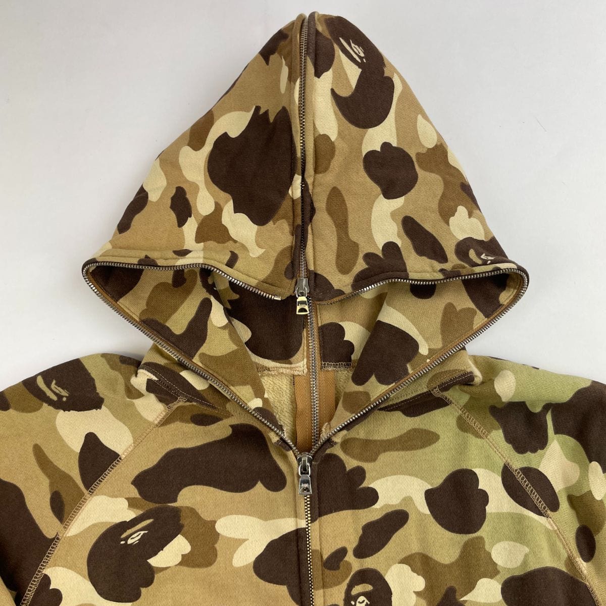 Bape Desert Camo Full Zip Hoodie - SaruGeneral