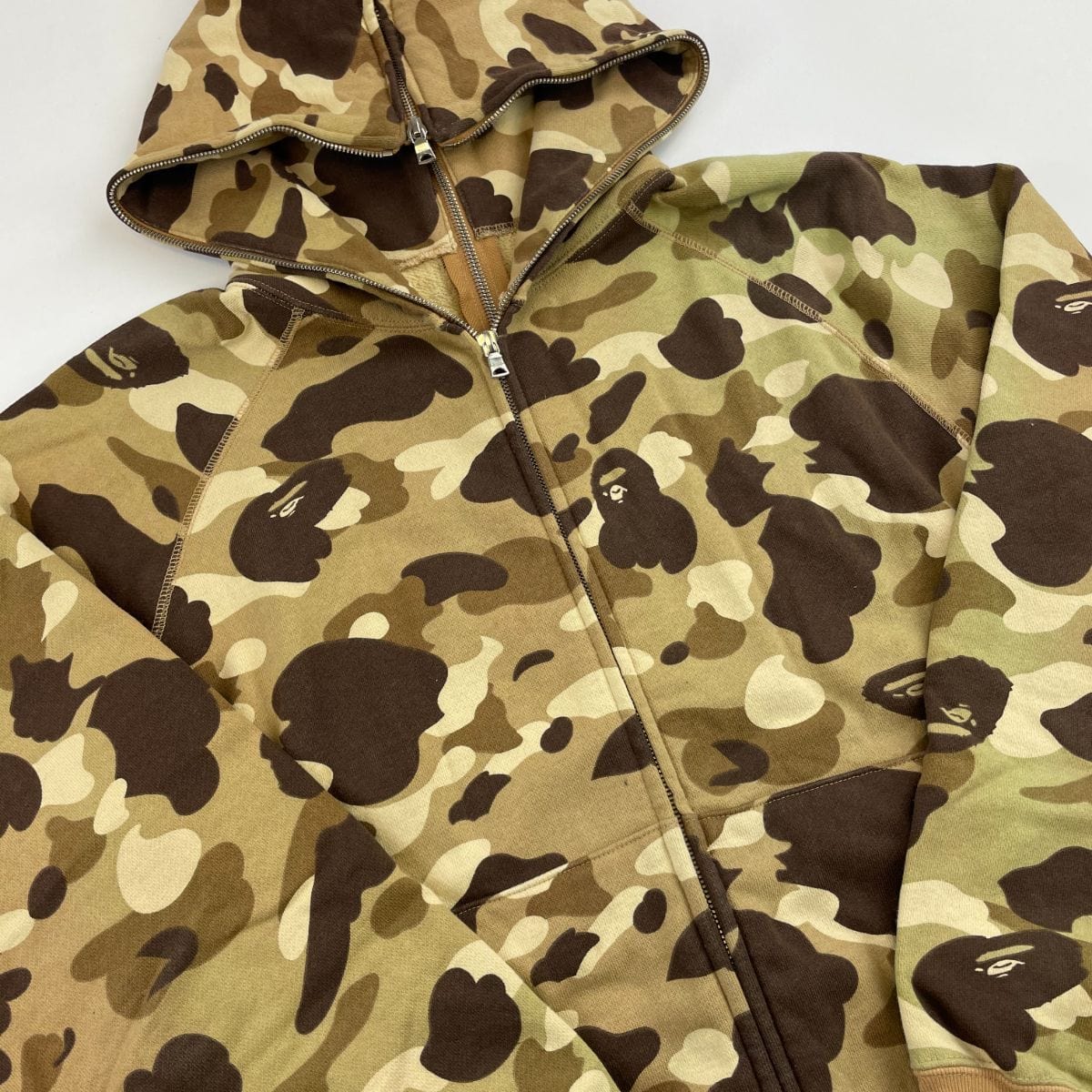 Bape Desert Camo Full Zip Hoodie - SaruGeneral