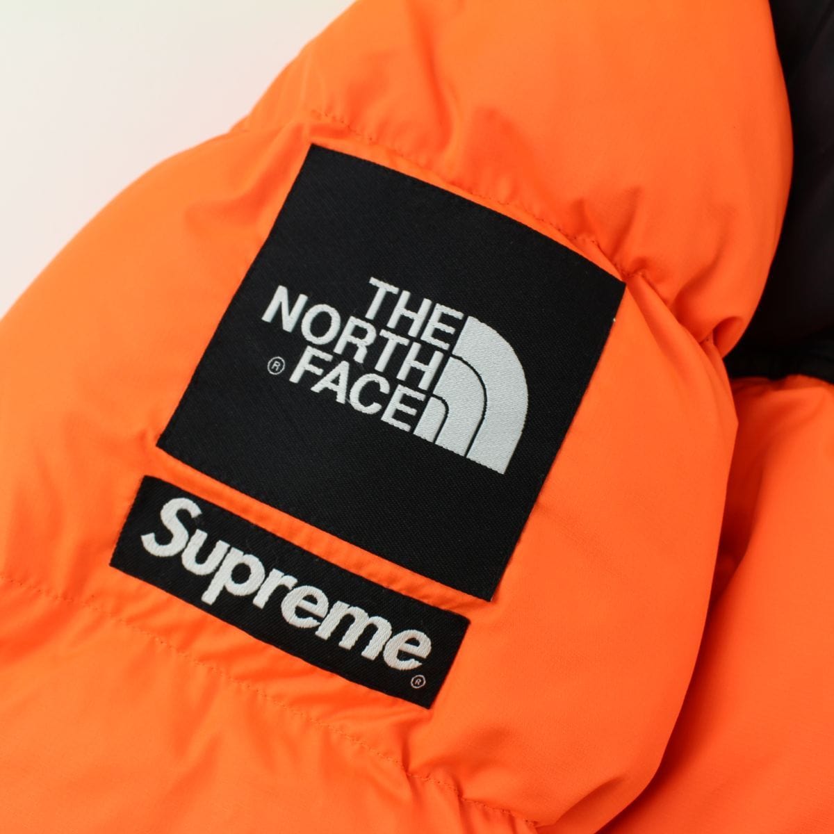 Supreme x TNF Nupste Jacket Orange - SaruGeneral