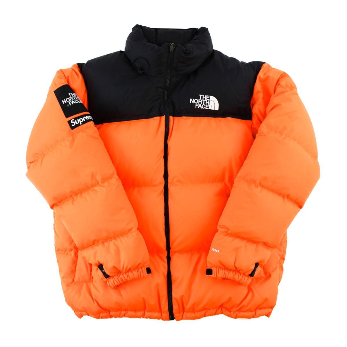 Supreme x TNF Nupste Jacket Orange - SaruGeneral