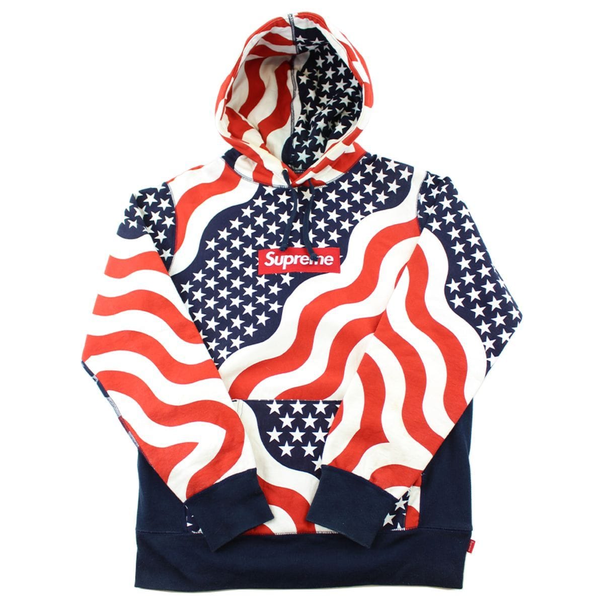 Supreme Box Logo USA Hoodie - SaruGeneral