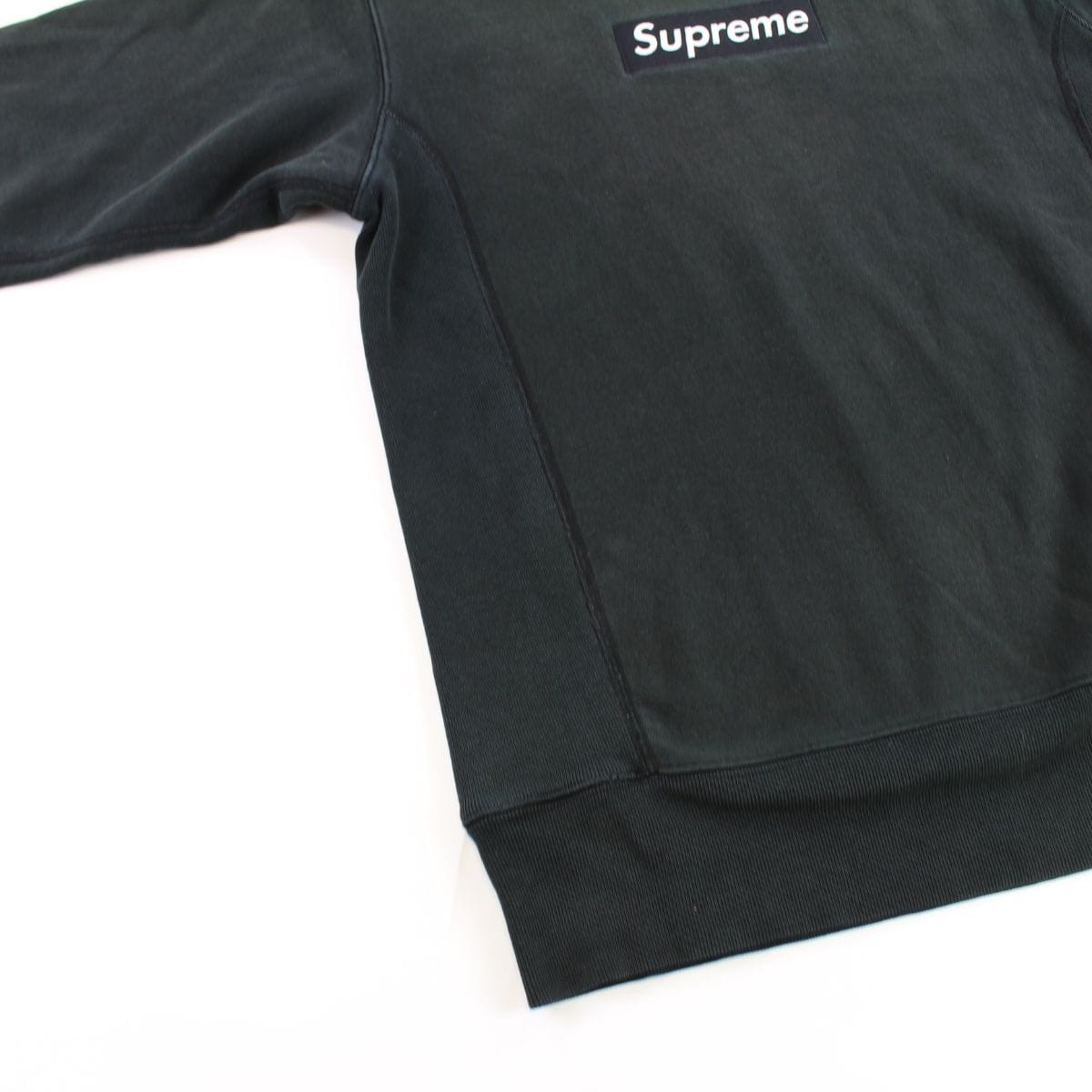 Supreme Black Box Logo Crewneck Black - SaruGeneral