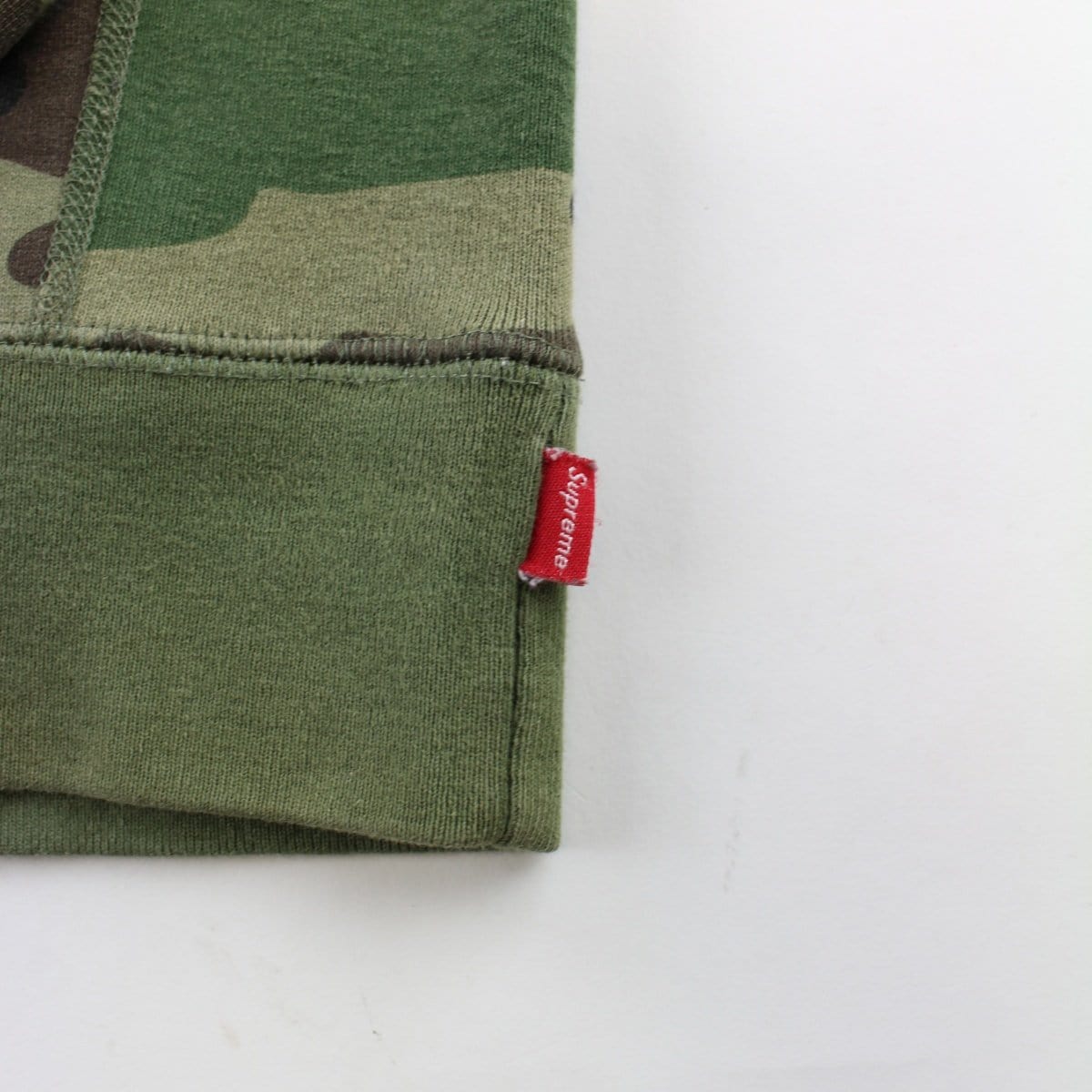 Supreme Box Logo Crewneck Woodland Camo - SaruGeneral
