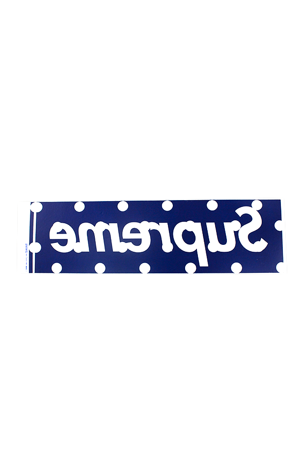 Supreme x CDG Box Logo Sticker set - SaruGeneral