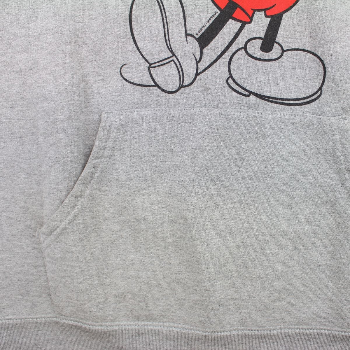 Supreme x Disney Mickey Mouse Hoodie Grey - SaruGeneral