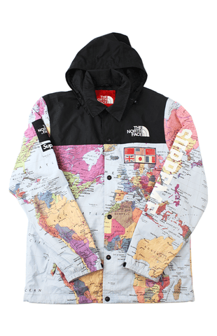 Supreme x TNF Maps Expedition 2014