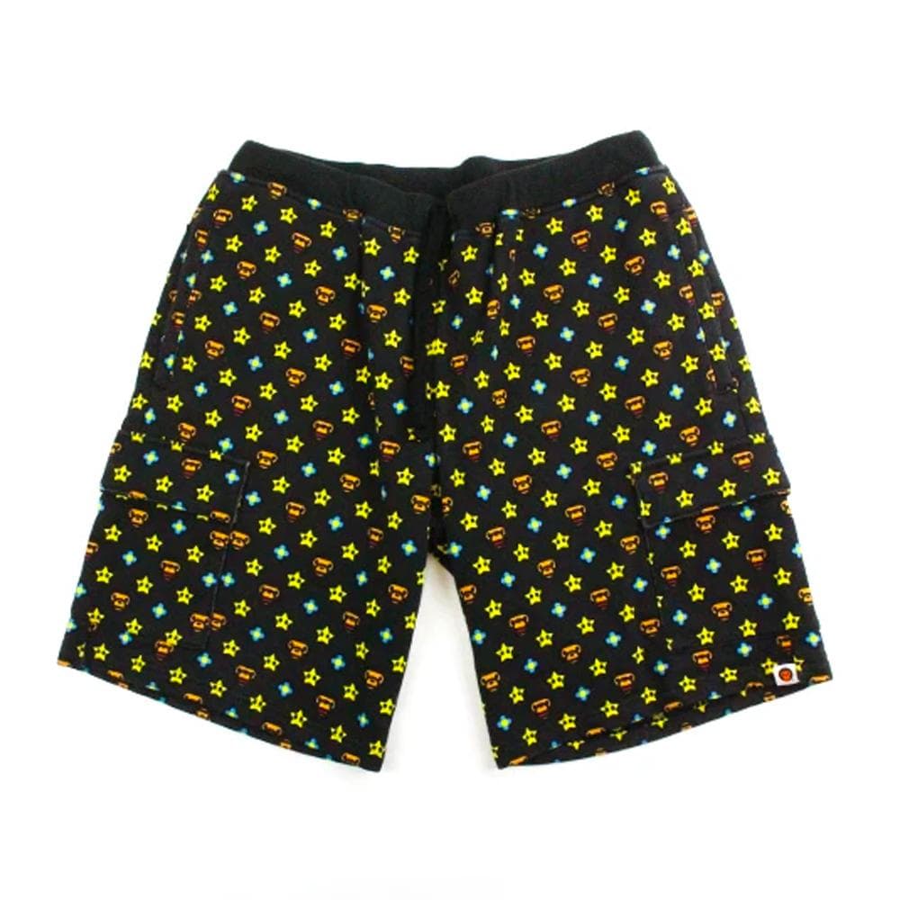 Bape Baby Milo Monogram Shorts - SaruGeneral