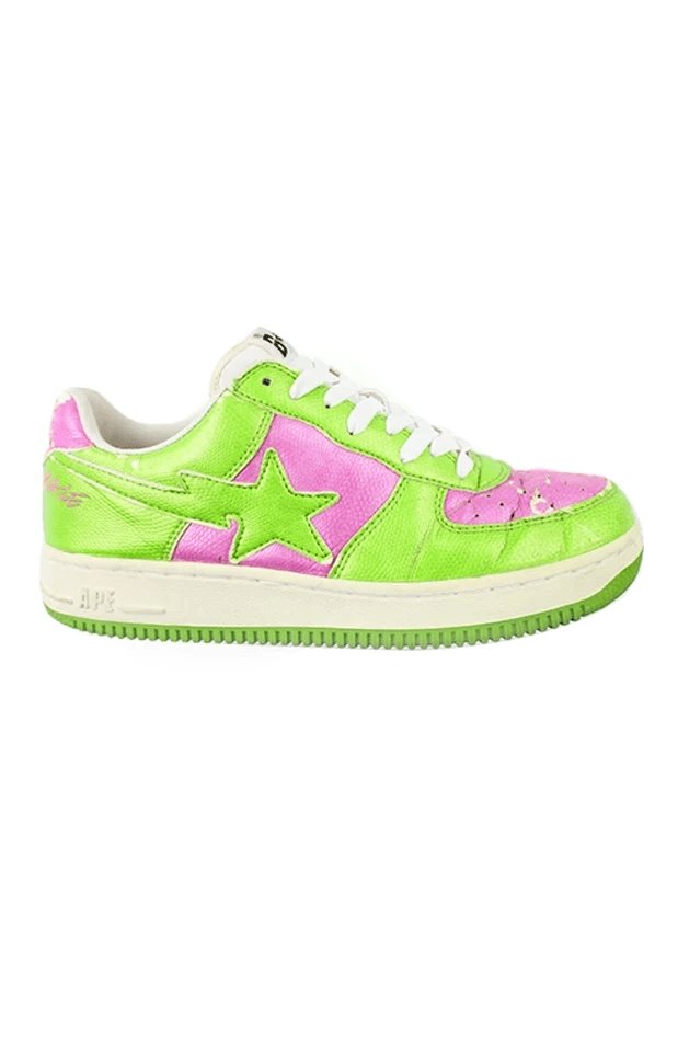 Bapesta x Futura Green & Pink - SaruGeneral