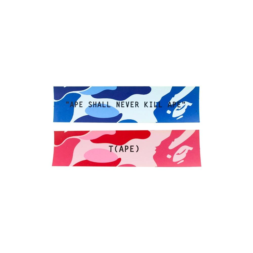 Bape ABC Camo Box Logo Sticker Set - SaruGeneral