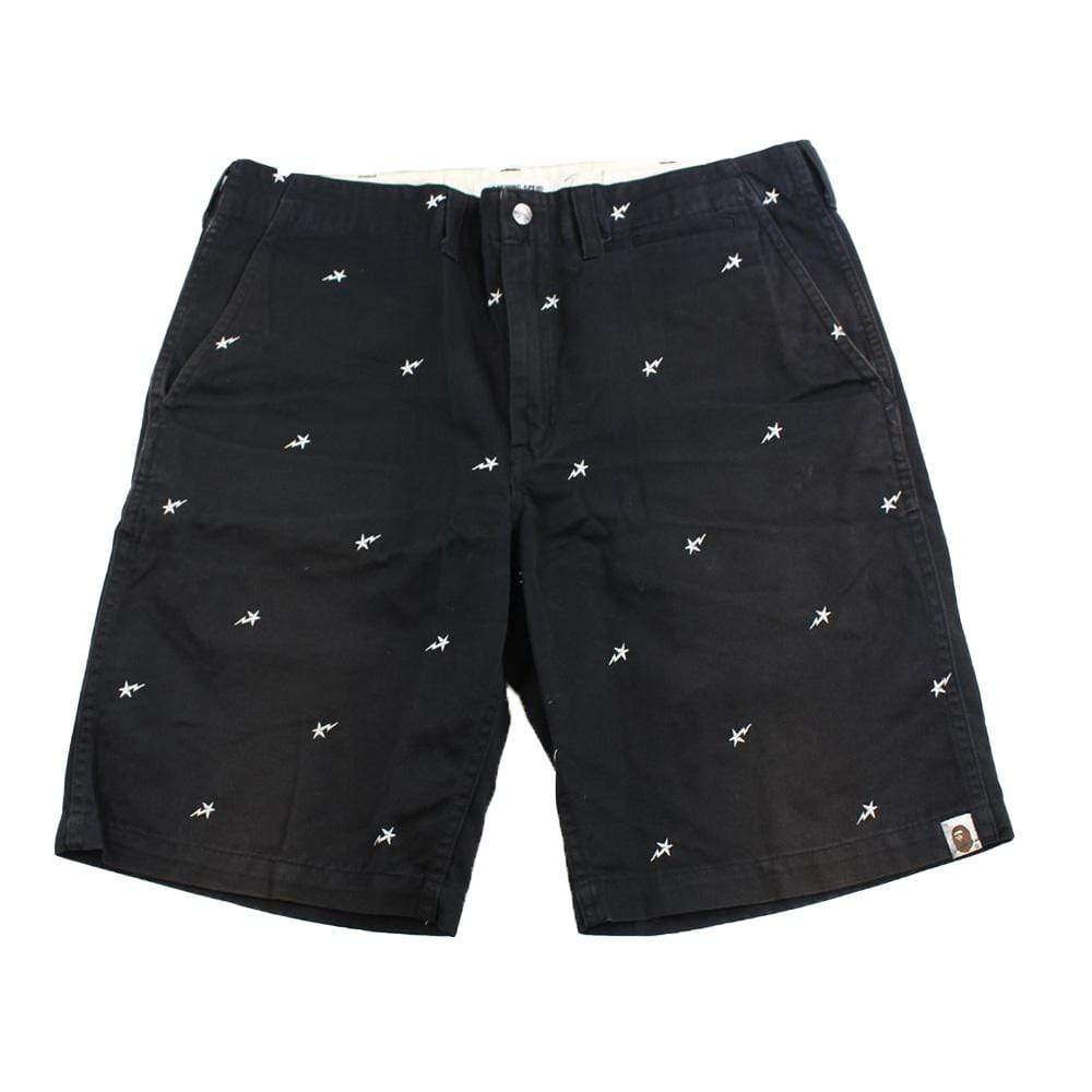 Bapesta All Over shorts black - SaruGeneral