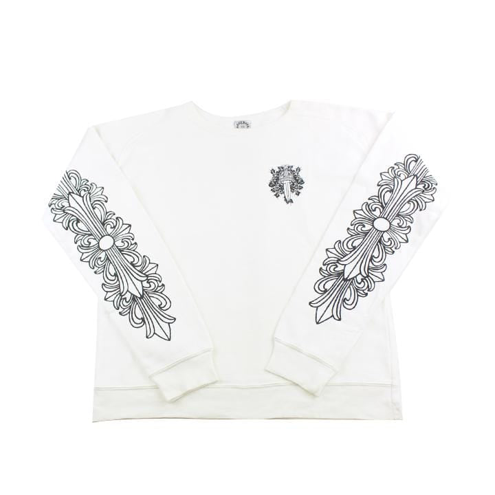 Chrome Hearts Dagger Crewneck White - SaruGeneral