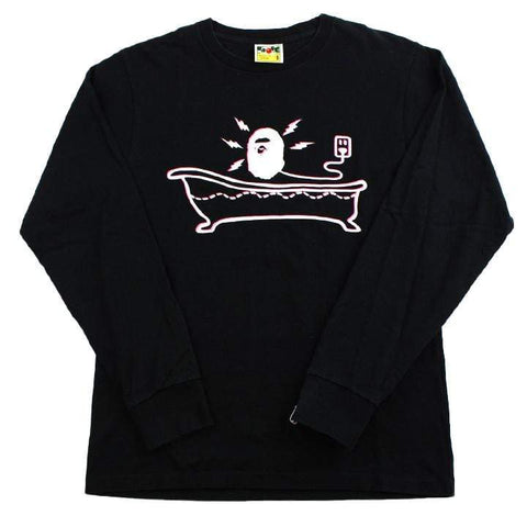 Bouchon de bain Bape Big Ape LS noir