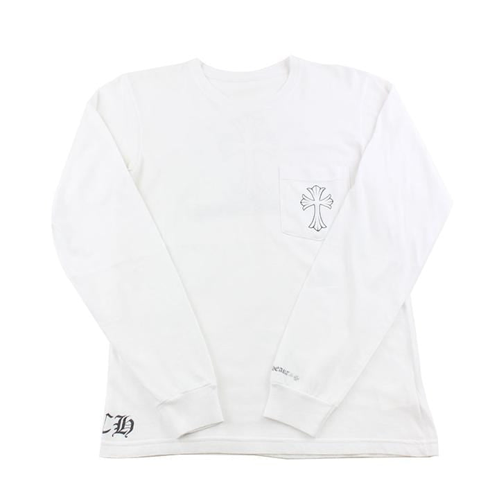 Chrome Hearts Crosses Ls White - SaruGeneral