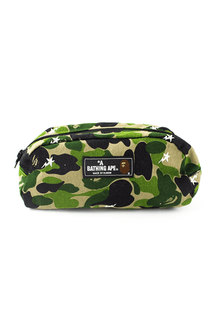 trousse à crayons Bape ABC Green Sta Camo