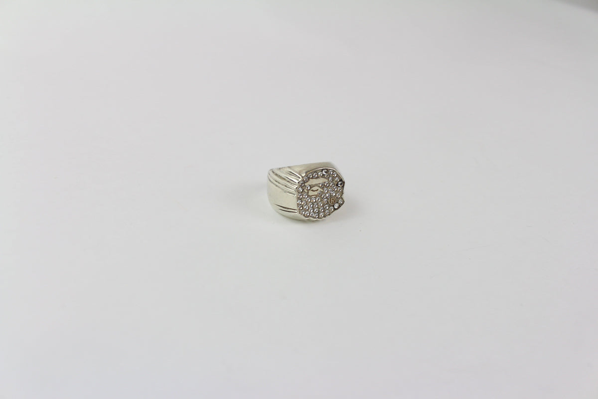 bape swarkovski big ape ring - SaruGeneral