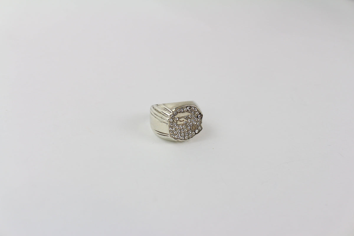 bape swarkovski big ape ring - SaruGeneral