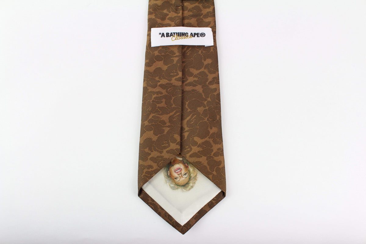 Bape x Pepsi Brown Camo Tie - SaruGeneral