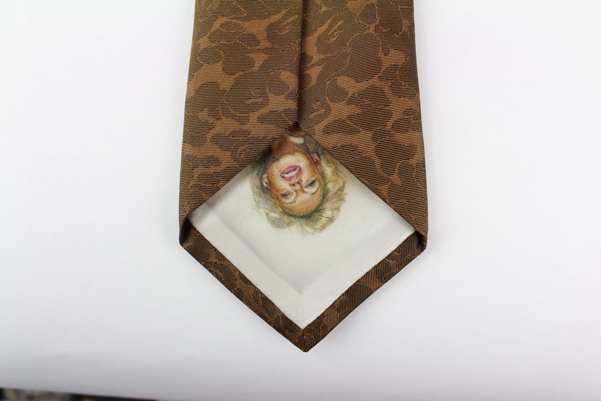 Bape x Pepsi Brown Camo Tie - SaruGeneral