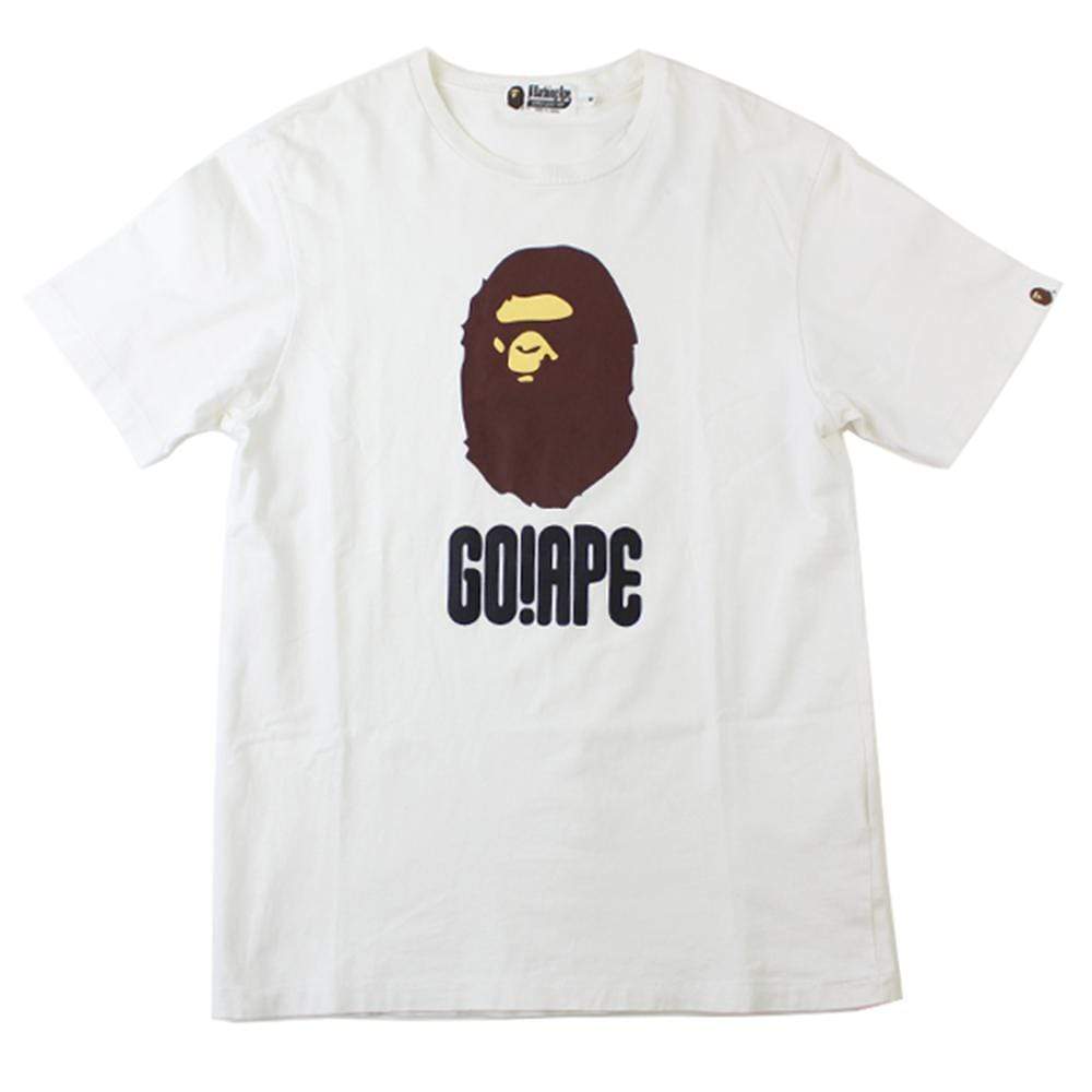 Bape GoApe Tee White - SaruGeneral
