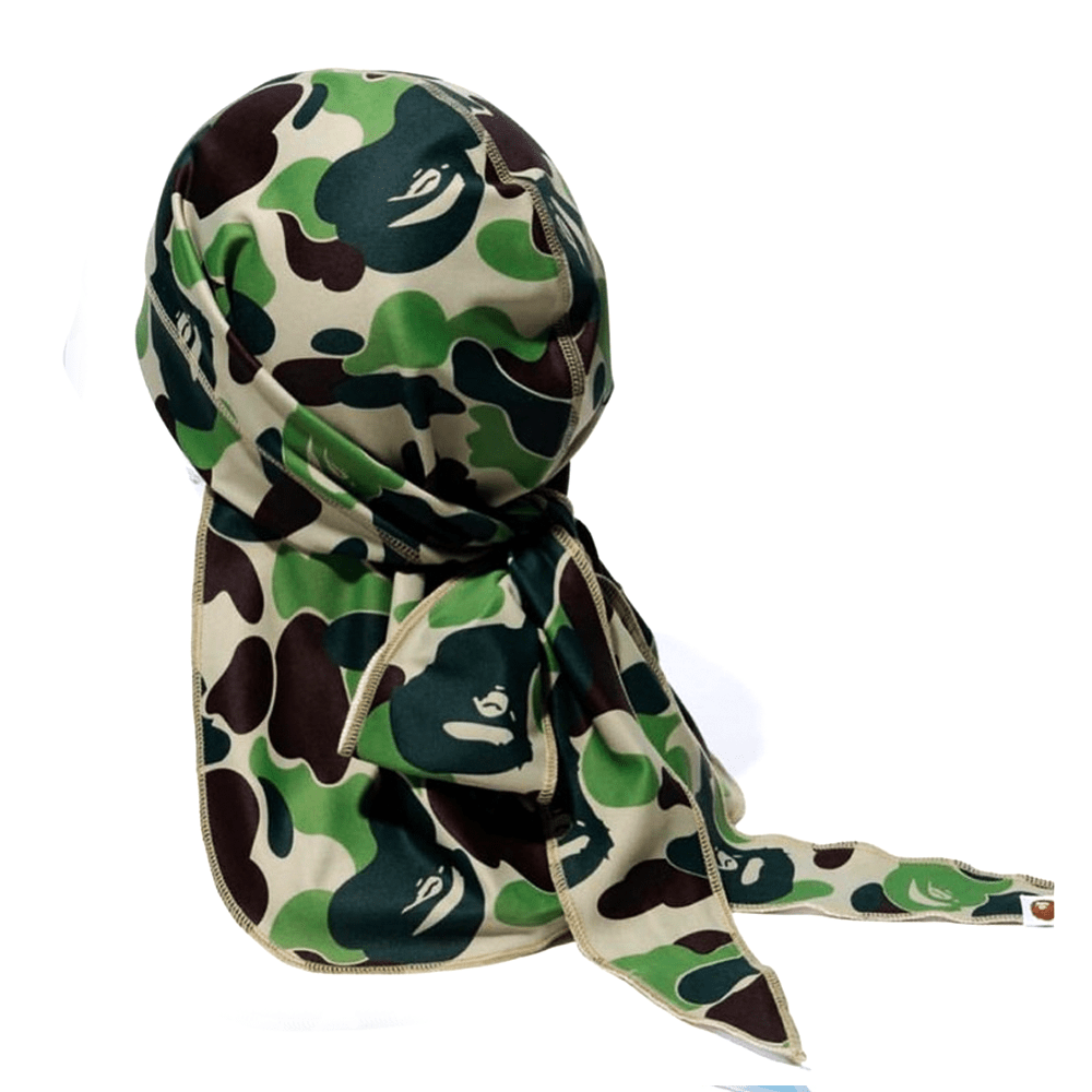 Bape ABC Green Camo Do-Rag - SaruGeneral