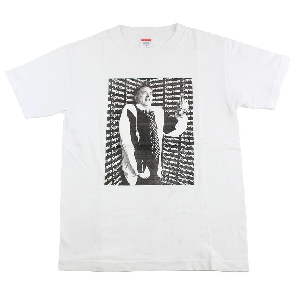 supreme x john lydon tee white 2010 - SaruGeneral