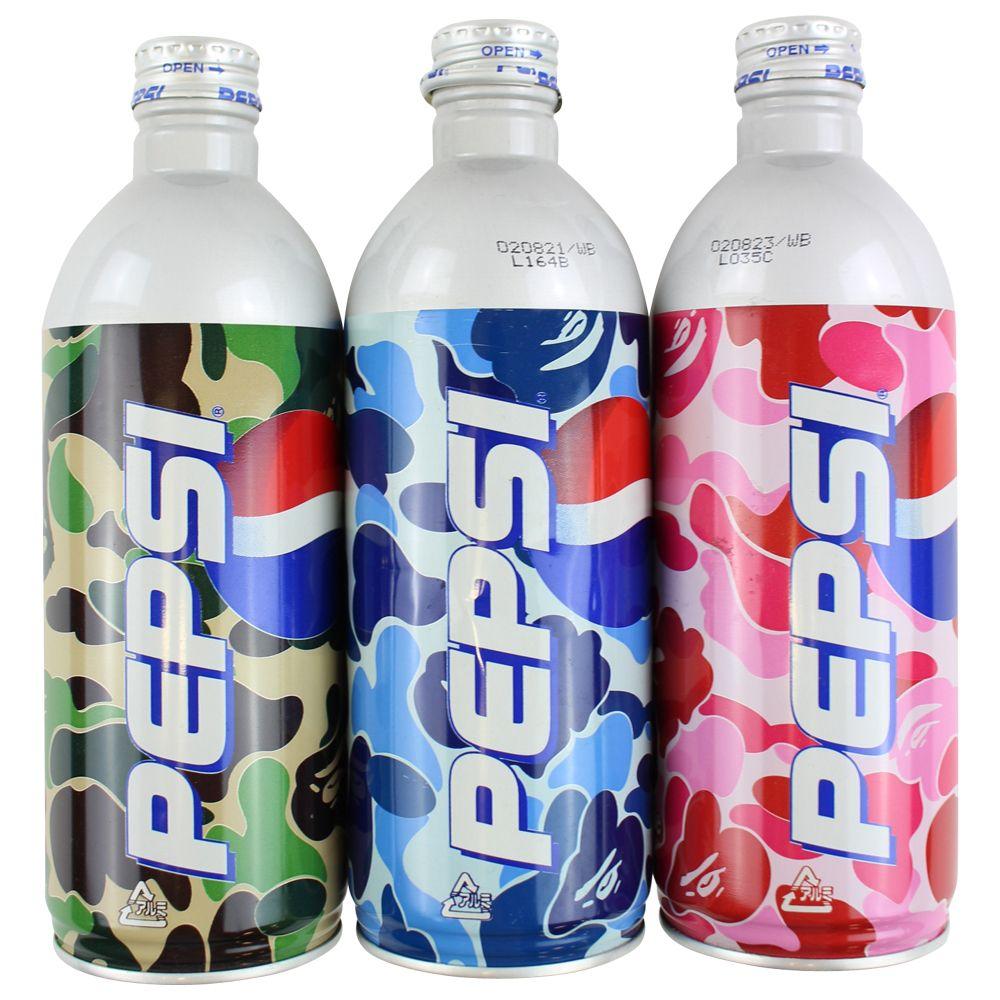 Bape x Pepsi Bottle Set 2001 - SARUUK